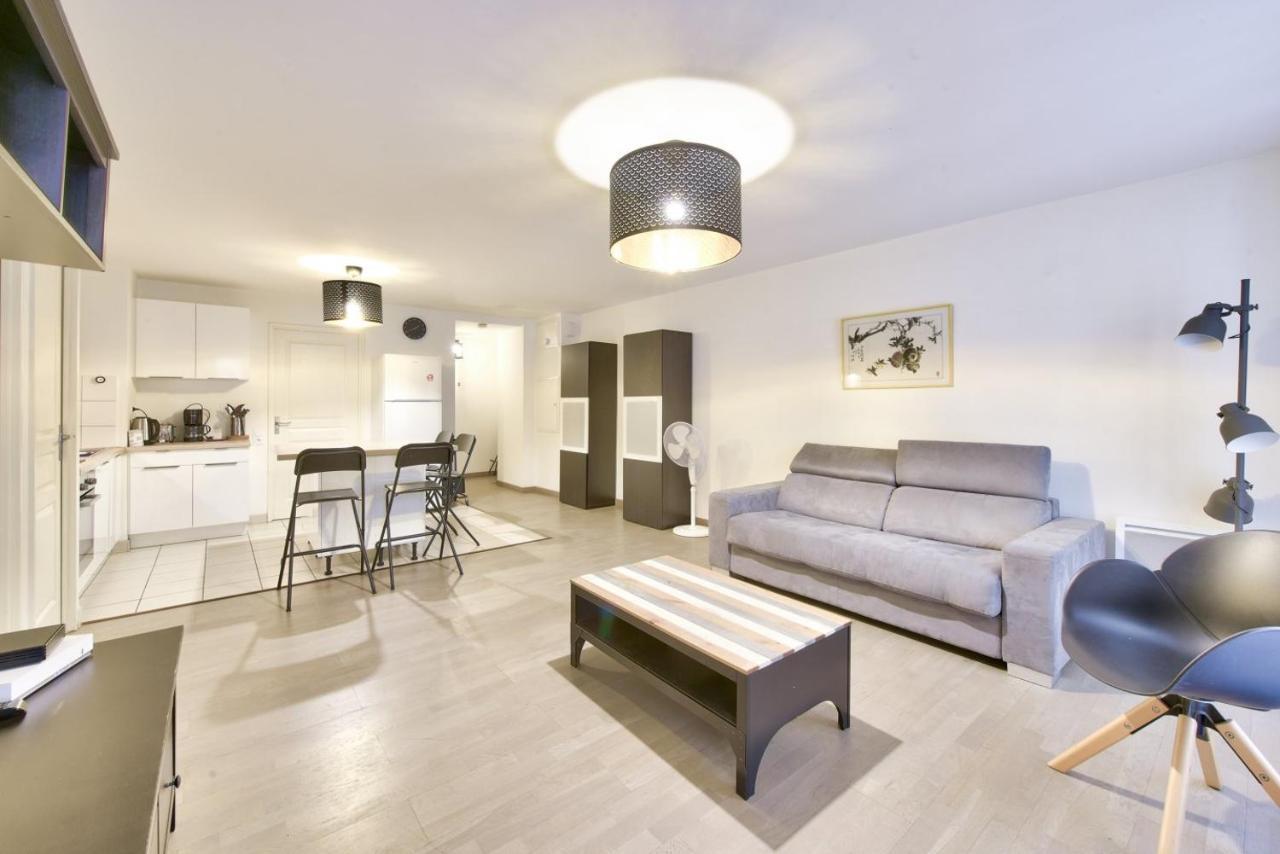 Modern 2 Bedroom Flat 3Min From The Vieux Port Marseille Luaran gambar